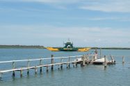 Manta Ray Barge Ferry From Inskip Point To Fraser Island Fees QLD