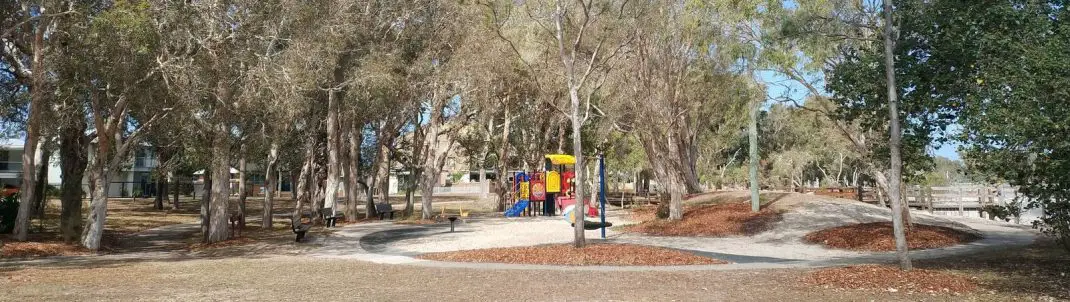 Pirate Park - Playground, Public BBQ, Picnic Tables, Walking Path, Bellara